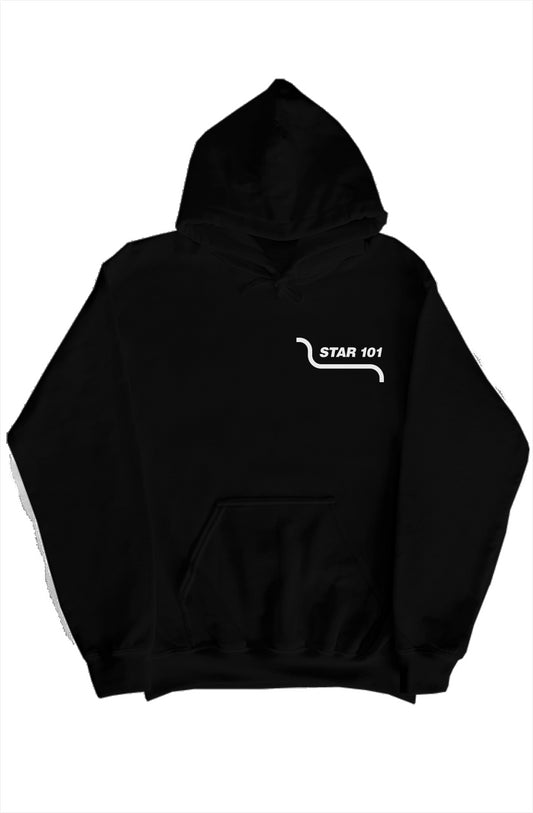 Star 101 Black Hoodie